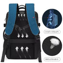 Mochila Masculina Expansível Impermeável até 17,3” – Grande Capacidade 37–45L, Ideal para Trabalho, Viagem e Uso Diário