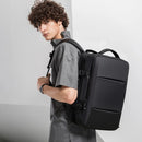 Mochila Masculina Expansível Impermeável até 17,3” – Grande Capacidade 37–45L, Ideal para Trabalho, Viagem e Uso Diário