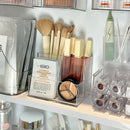 Organizador de maquiagem transparente acrílico, suporte para acessórios de maquiagem, banheiro