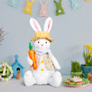 Decoração de Páscoa Coelho de Pelúcia – Coelho Azul ou Rosa