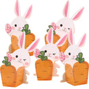Kit com 20 Caixinhas de Páscoa Coelho e Cenoura – Embalagens de Papel