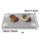 Tapete Absorvente para Alimentação Pet – Antiderrapante e Impermeável