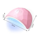 Lâmpada LED UV Multifuncional para Secagem de Unhas, Unhas Profissionais, Acessórios e Ferramentas