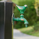 Torneira de jardim para banheiro, torneira antiga de latão para jardim de infância, montagem na parede, água fria de animal