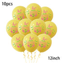 Balão de Coelho de Páscoa em Pé – Balão Decorativo de Alumínio para Festa