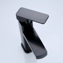 Torneira para pia do banheiro, misturador quente e frio, preto