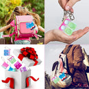 12/24 pçs mini pop fidget brinquedo pacote kit chaveiro alívio do estresse mão brinquedos festa favores brinquedo de mesa de escritório para crianças adultos brinquedos