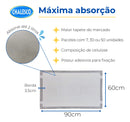 Tapete Higiênico Chalesco 90x60cm Super Absorvente Premium Branco