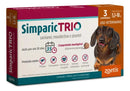Simparic Trio 12mg 3 Comprimidos Antipulgas Carrapato Vermes